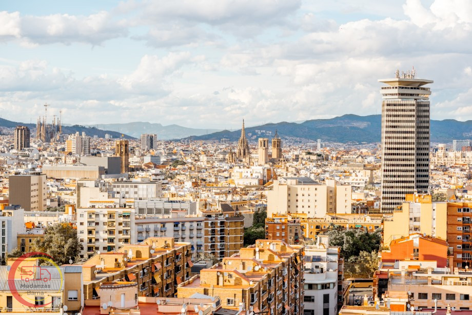 vista de la ciudad de barcelona 2